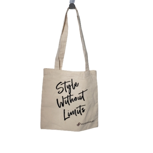 Poshmark Resuable Canvas Bag Style Without Limits‎ - Picture 1 of 4